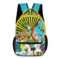 Black Butterfly Boho Travel Backpack for Women, Laptop Daypack for Hiking