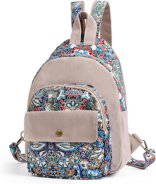 Small Travel Backpack for Women, Boho Crossbody Bag, Lightweight Sling Bag - boho bag for women by Black Butterfly Art