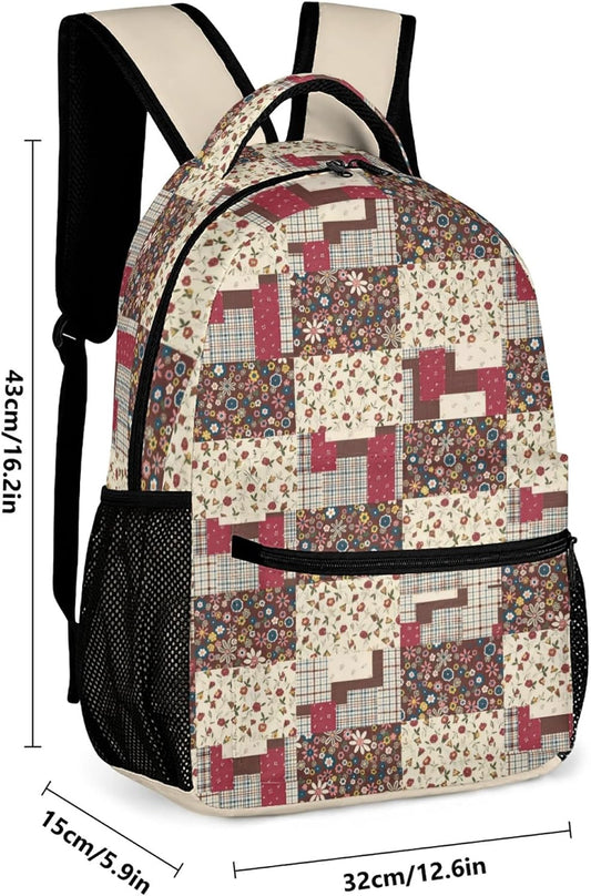 Black Butterfly Boho Travel Backpack for Women, Lightweight Laptop Bag - boho bag by Black Butterfly Art